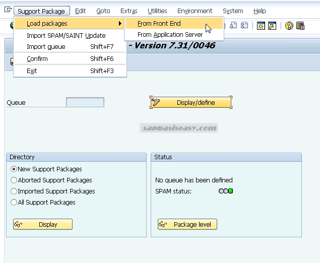 How To Upgrade SAP Support Package - SAP Basis Easy